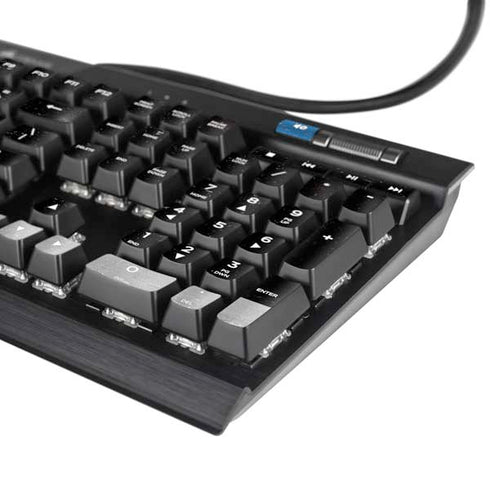 Estonia Flag Distressed K95 RGB PLATINUM Mechanical Gaming Keyboard Skin